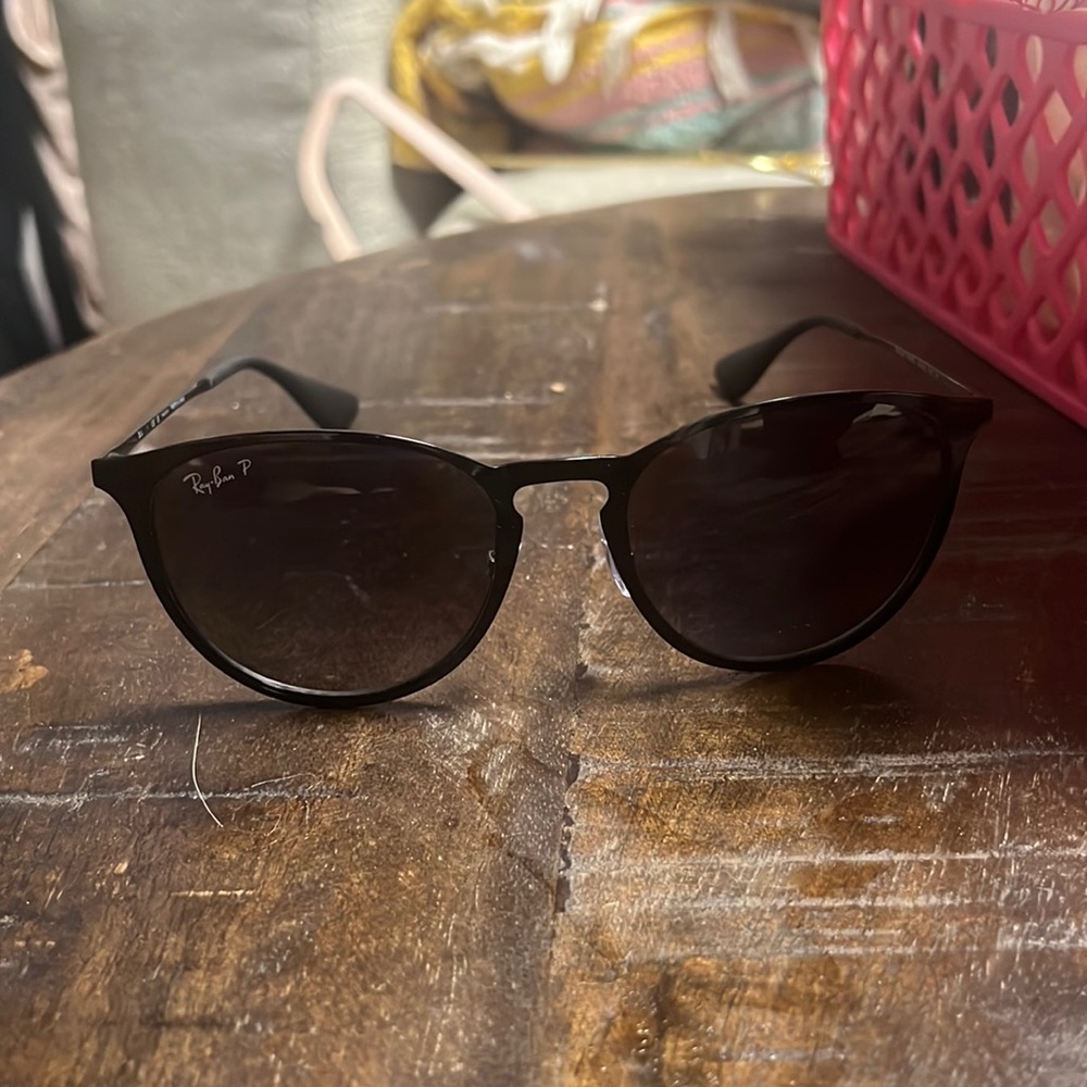 Ray-Ban Erika Metal black. Worn for about a month, don’t need them.